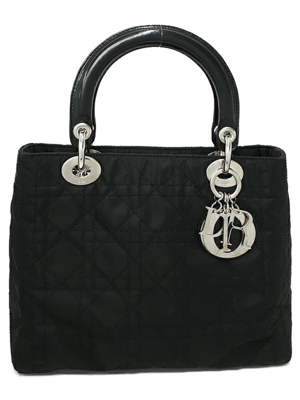 Christian Dior Cannage Quilted Lady Dior 2way bag